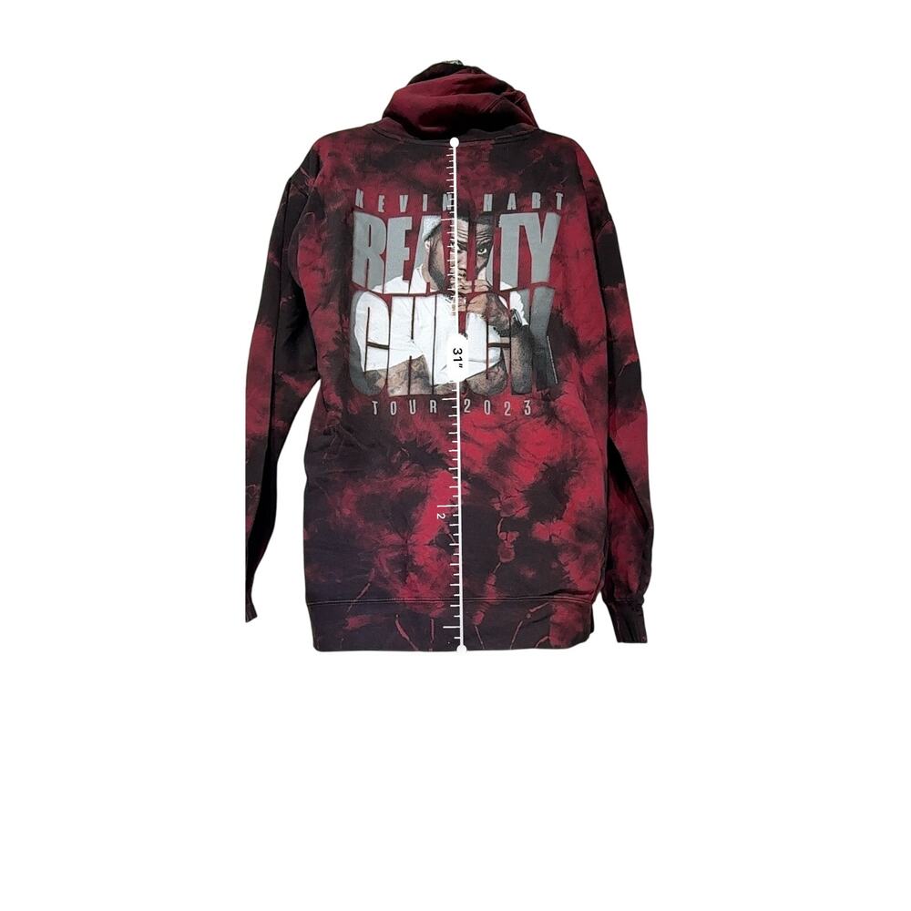 Kevin Hart Reality Check Tour 2023 Merch Exclusive Tie Dye hoodie size L